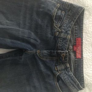 Vintage Guess jeans with rhinestone embellishments